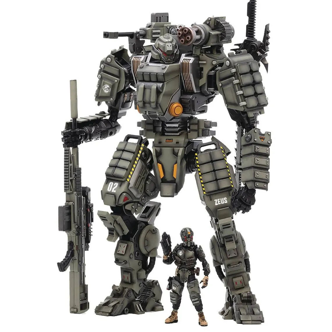 Hero Toy Instagram Worthy JOY TOY New Zeus Heavy Firepower Mecha 1/18 Figure