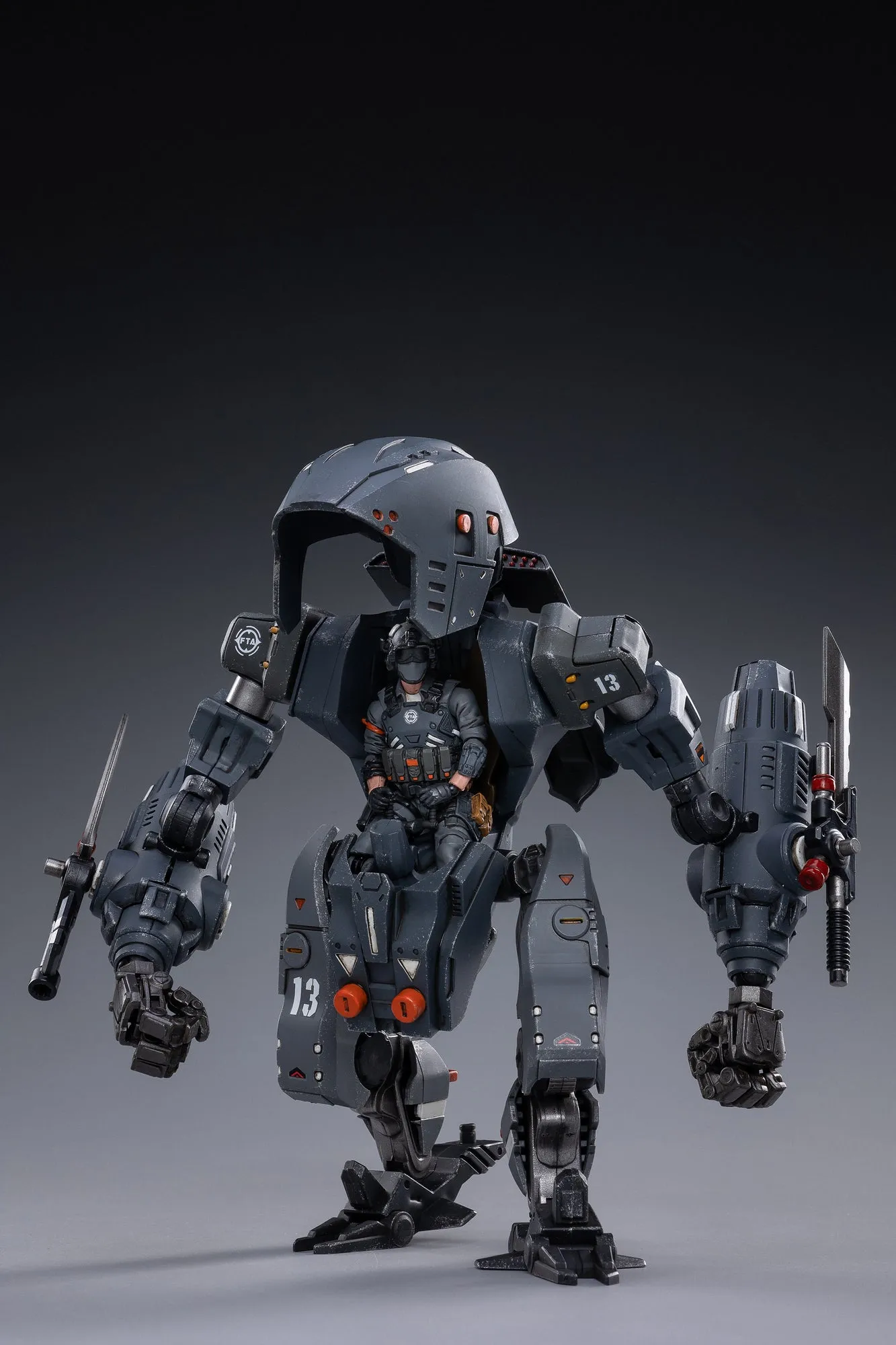 Worldwide Fanbase JOY TOY NORTH FIREHAMMER ASSAULT MECH 1/18 FIG