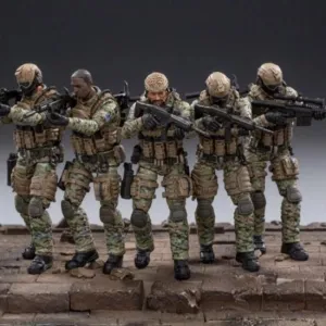 Chrome Plated Sky Animal Joy Toy U.S. Armed Forces Cavalry Regiment 1/18 Scale Set