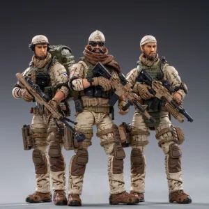 Established Maker JOY TOY US ARMY DELTA FORCE 1/18 FIGURE 3PK