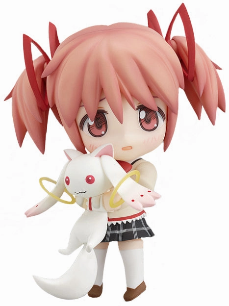 Kaname Madoka Kyuubey Nendoroid (#175) Mahou Shoujo Madoka Official Merchandise