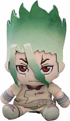 Art Deco "Dr. Stone" Plushie Ishigami Senku