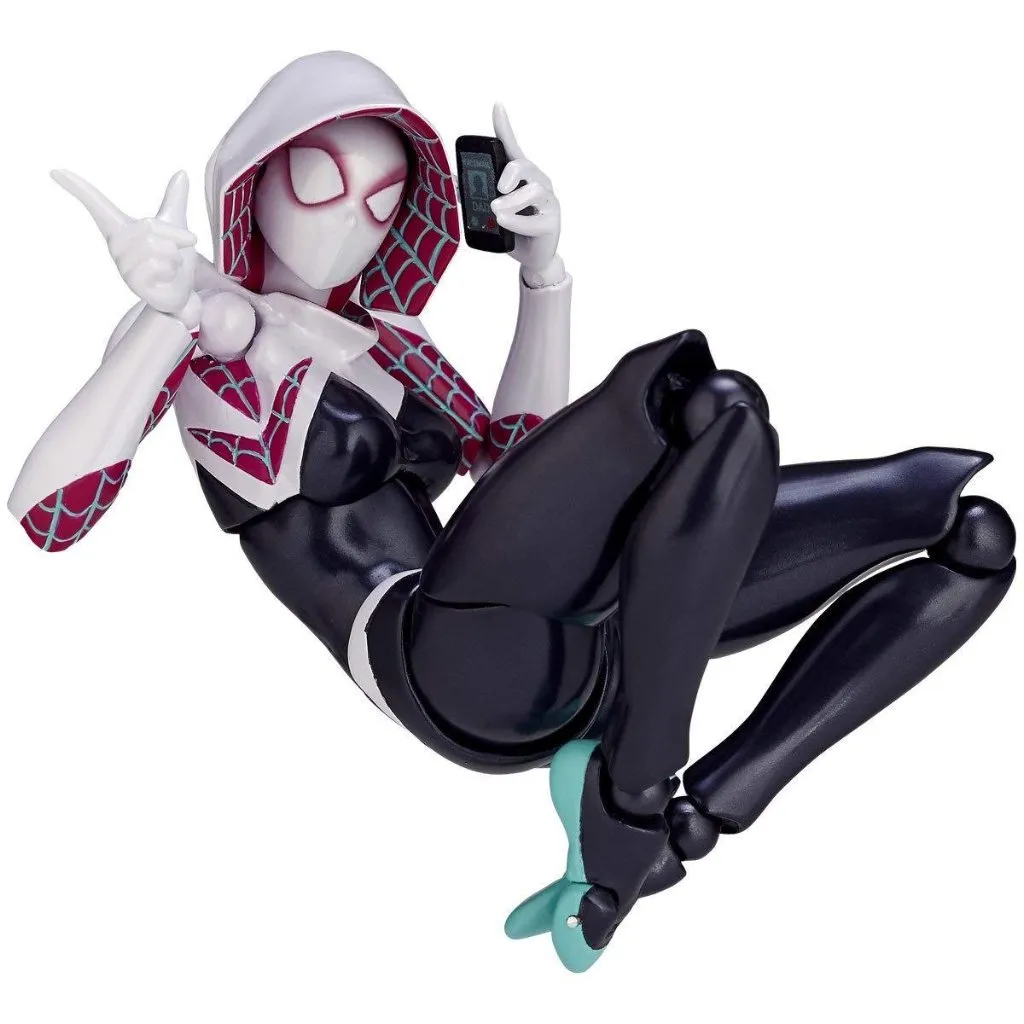 Themed Background Kaiyodo AMAZING YAMAGUCHI Revoltech Spider Gwen