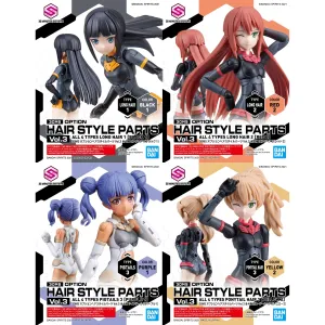Success Celebrate [Backorder] Bandai Hobby 30MS OPTION HAIR STYLE PARTS Vol.3 All 4 TYPES