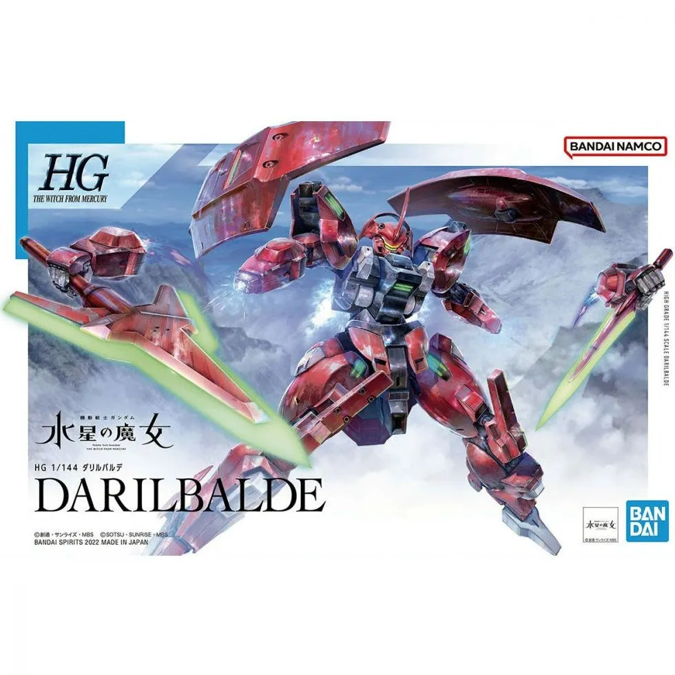 Bandai Hobby HG 1/144 #08 DARILBALDE 'The Witch from Mercury' (5063355) Achievement Unlock