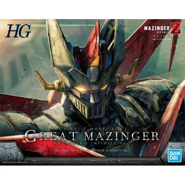 Bandai Hobby HG 1/144 Great Mazinger (Infinitism Ver.) "Mazinger Z" (5055323) Clone Creation
