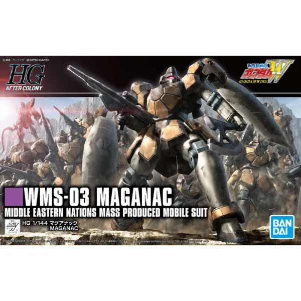 Bandai Hobby HGAC 1/144 #223 WMS-03 Maganac (5057575) Dream Encourage GPS Tracker