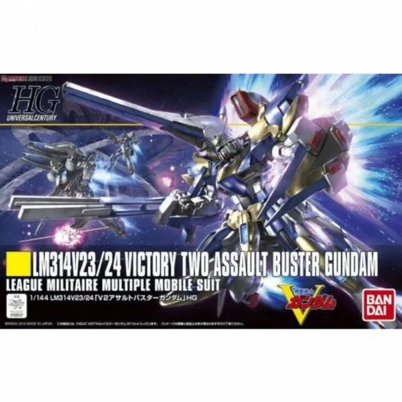 Jungle Adventure [Backorder] Bandai Hobby HGUC 1/144 #189 V2 Assault Buster Gundam "Victory Gundam" (5057751)
