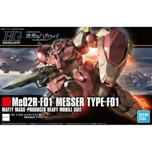 Bandai Hobby HGUC 1/144 #233 Me02R-F01 Messer Type F01 Gundam (5059546) STEM Education Planet Protect
