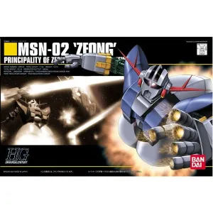 Hidden Treasure Bandai Hobby HGUC 1/144 #22 MSN-02 Gundam Zeong (5055874)