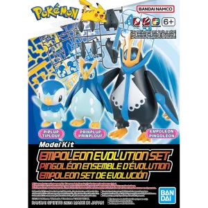 Memory Create Vocabulary Builder Bandai Hobby POKEMON MODEL KIT EMPOLEON  EVOLUTION SET