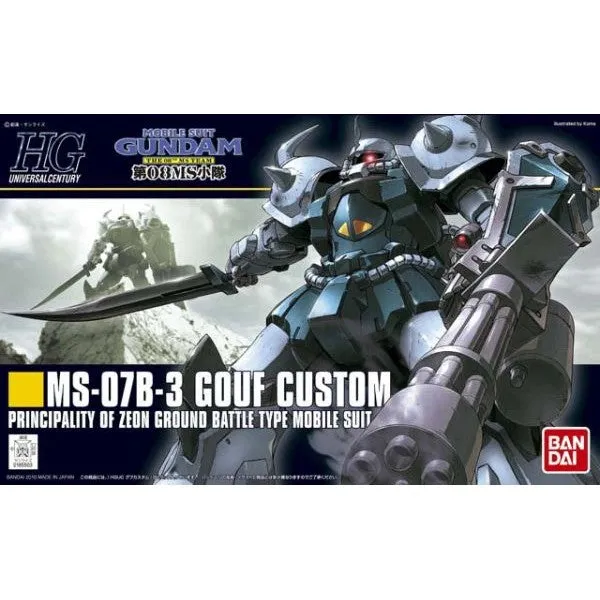 Bandai Hobby HGUC 1/144 #117 MS-07B-3 Gouf Custom (5059165) RNA Function