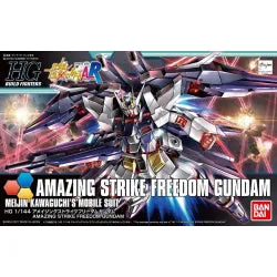 Bandai Hobby HGBF 1/144 #053 Amazing Strike Freedom Gundam (5055445) Milestone Reach