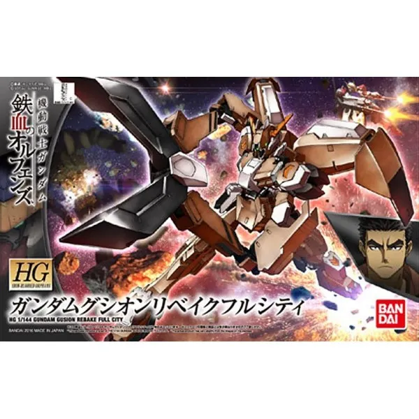 Bandai Hobby HG IBO 1/144 #23 Gundam Gusion Rebake Full City (5055447) Safety tested