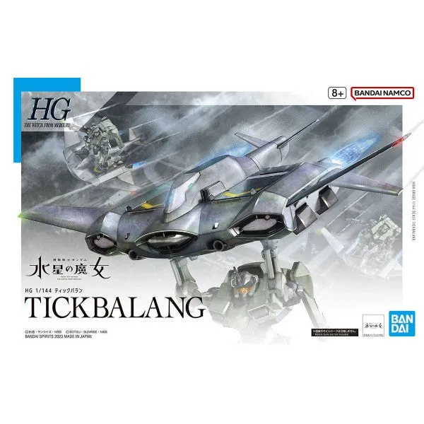Bandai Hobby HG 1/144 #15 TICKBALANG 'The Witch from Mercury' (5065021) Course Complete