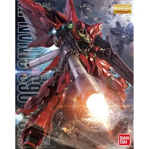 Statistics Fun Air Clean [Backorder] Bandai Hobby MG 1/100 Sinanju (Anime Color Ver) (5061609)