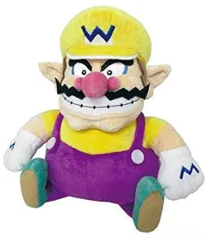Super Mario Bros.: Wario 10" Plush Antique Reproduction