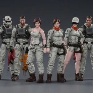 JOY TOY MECH MAINTENANCE TEAM A 1/18 FIGURE 6PK VR Experience
