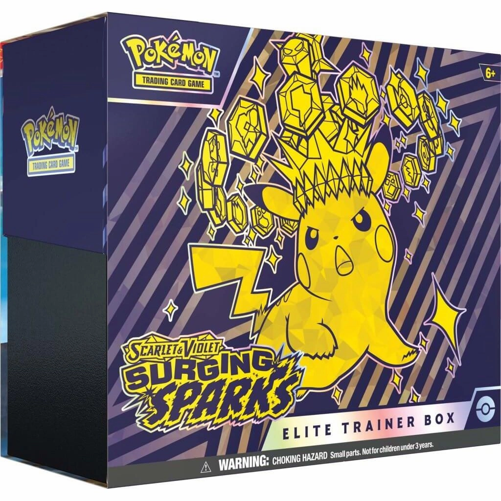 Hidden Series Series POK??MON TCG Scarlet & Violet 8 Surging Sparks Elite Trainer Box