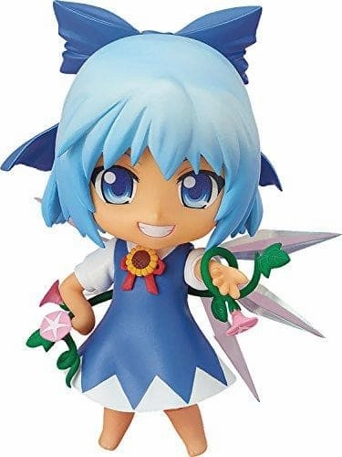 Superhero Unit Movie Sculpture Touhou Project Nendoroid #167-b Cirno (Suntanned version) - Good Smile Company