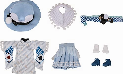 Nendoroid Doll Outfit Set Alice Japanese Dress Ver. PVC Piece Chibi Item