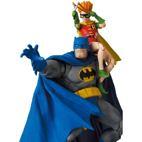 Folk Art Corporate Gift MAFEX BATMAN BLUE Ver. & ROBIN (The Dark Knight Returns)