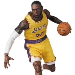 MAFEX Los Angeles Lakers LeBron James Secondary Market Seasonal Rotation