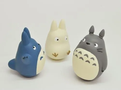My Neighbour Totoro: Totoro Tilting Figure Set 3D printed