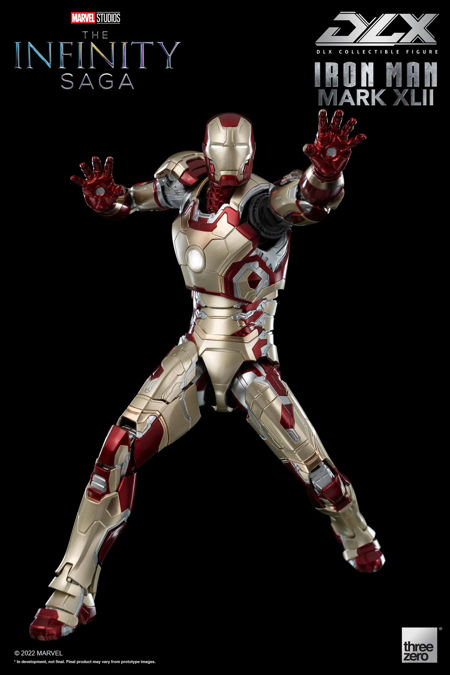 Marvel Studios: The Infinity Saga DLX Iron Man Mark 42 Desktop Hero