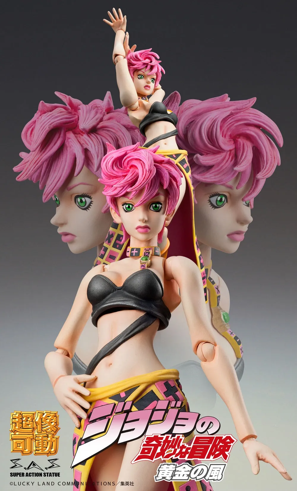 Detailed Statue Study room JOJO'S BIZARRE ADVENTURE Part5 Golden Wind MEDICOS Chozokado??Trish Una??
