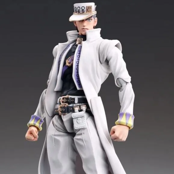 Mothers Day Anime Merch Medicos Jojo's Bizarre Adventure Super Action Statue Part4 Jotaro Kujo
