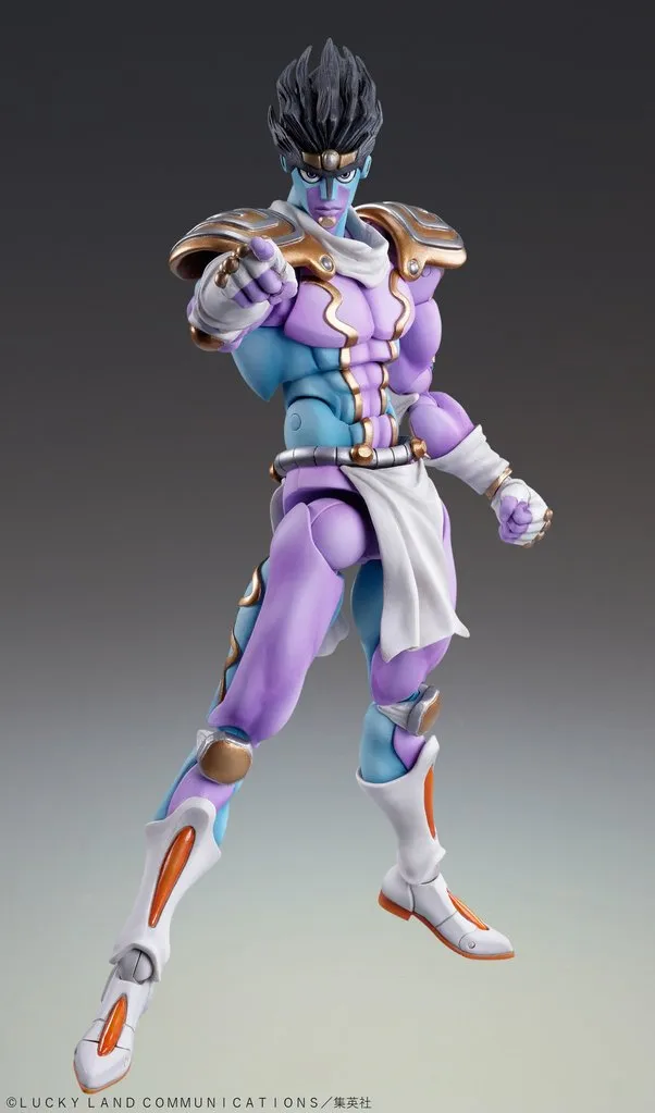 Medicos Jojo's Bizarre Adventure Super Action Statue Part4 STAR PLATINUM Reptile Figure Posable Replica
