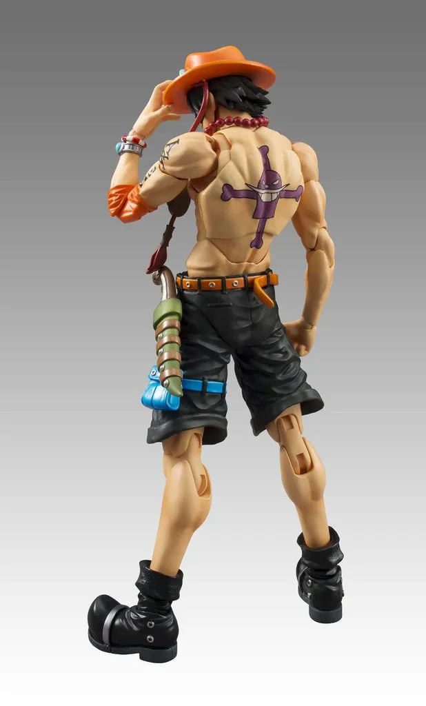 Flexible Figure MEGAHOUSE One Piece Variable Action Heroes PORTGAS?D?ACE