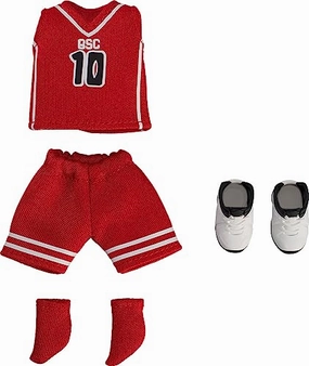 Dedicated Collector Regional Specialty Nendoroid Doll Outfit Set Basketball Uniform (Red)