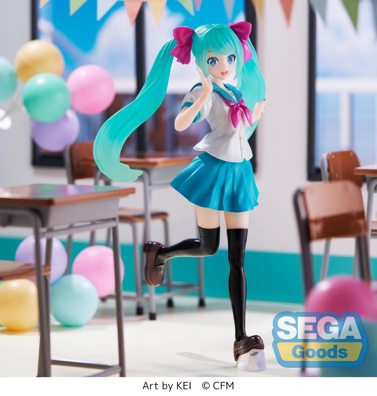 Vocaloid: Miku 16th Anniversary Luminasta -Kei Ver.- Prize Figure Premium Merchandise Anime Toy