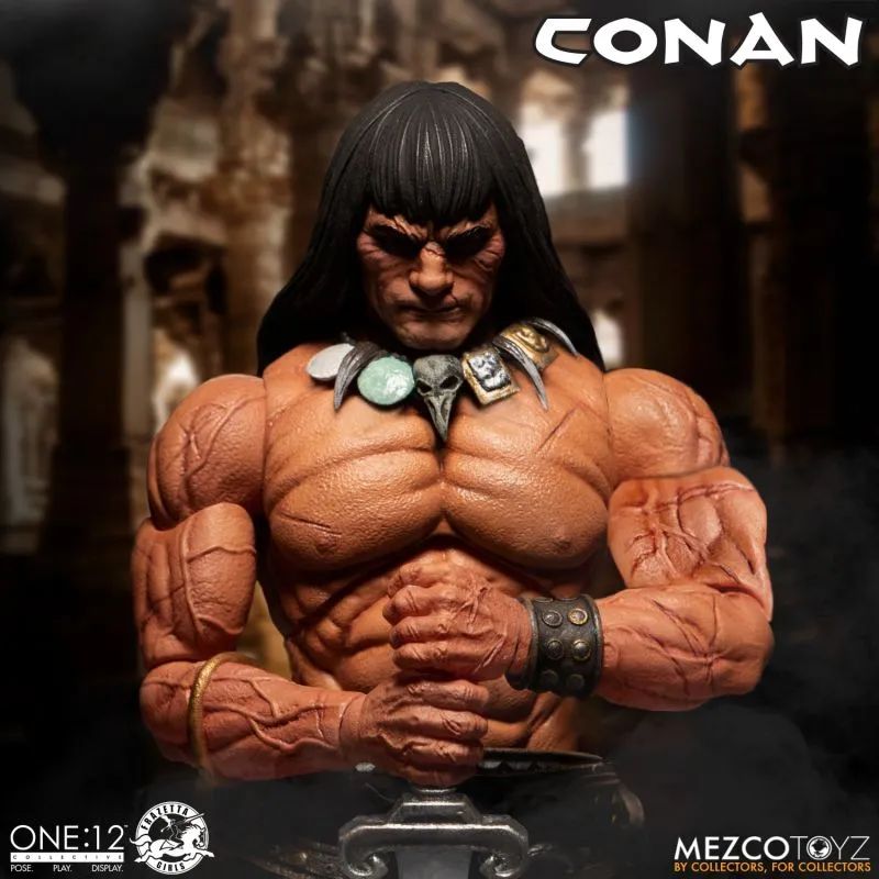 Cartoon Figure Childhood Memory Mezco One:12 CONAN THE BARBARIAN