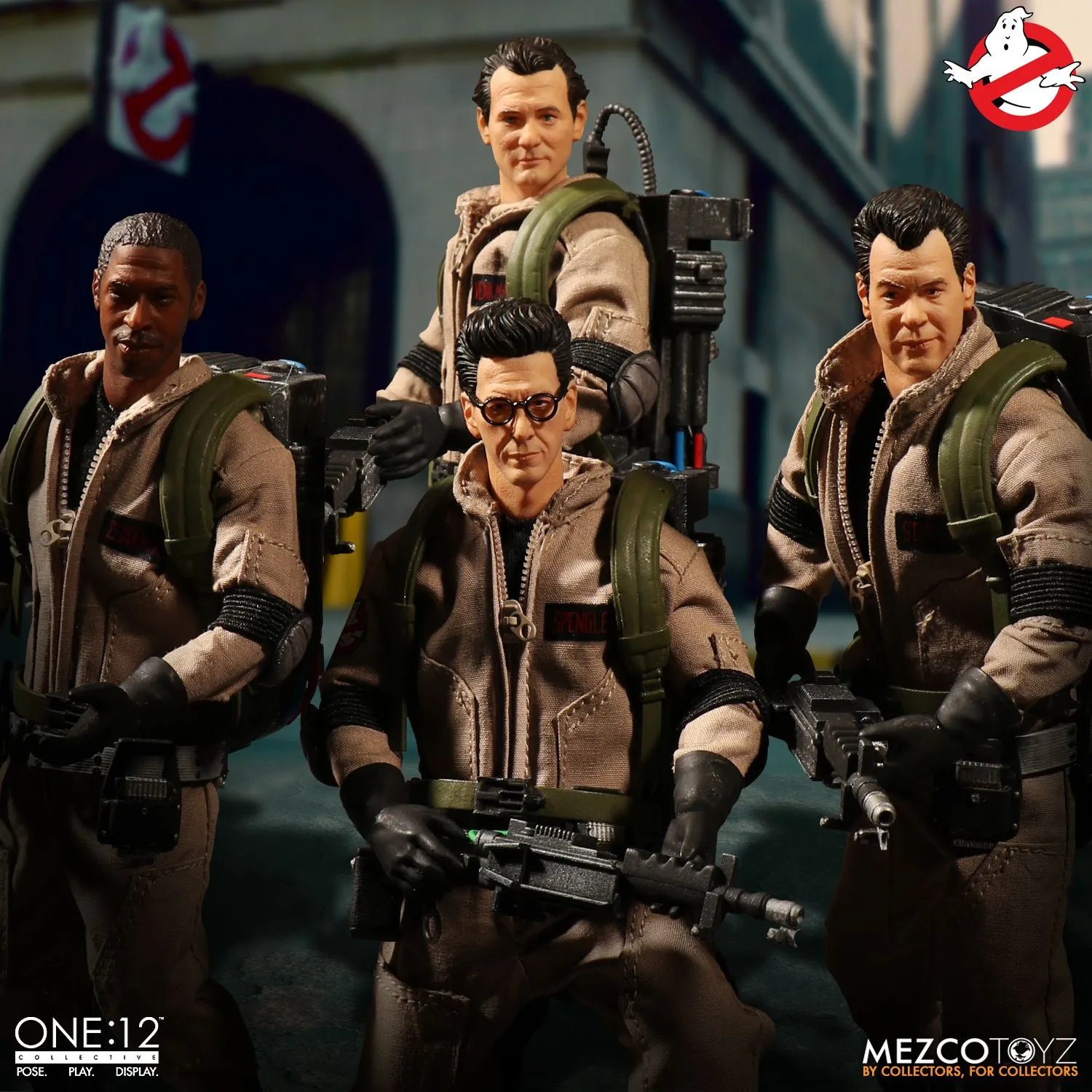 Mezco One:12 Ghostbusters Deluxe Box Set Amphibian Statue Fantasy Figure