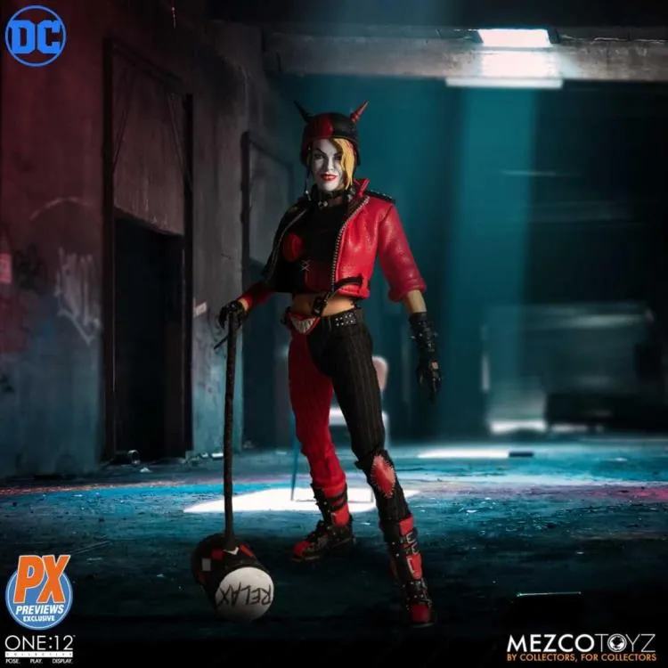 Mezco One:12 Harley Quinn Playing for Keeps Edition PREVIEWS Exclusive All Season Passionate Pursuit