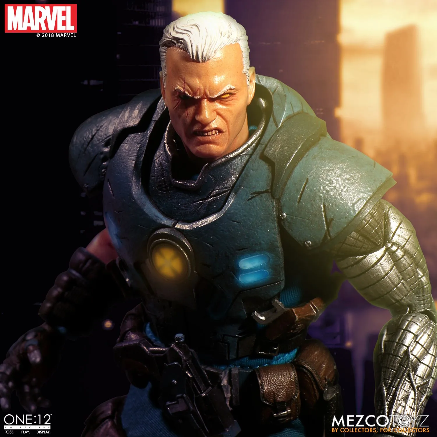 Mezco One:12 X-Men Cable Anime Figure