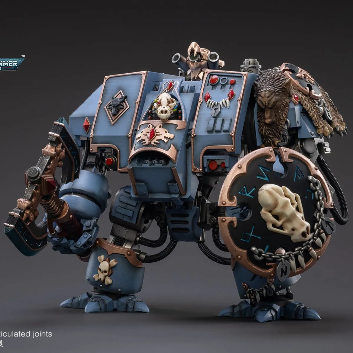 Coffee Table WARHAMMER 40K Space Wolves Venerable Dreadnought Hvor