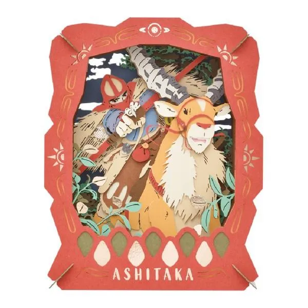 Limited Figure Protective Case Princess Mononoke: PT-251 Ashitaka Paper Theatre