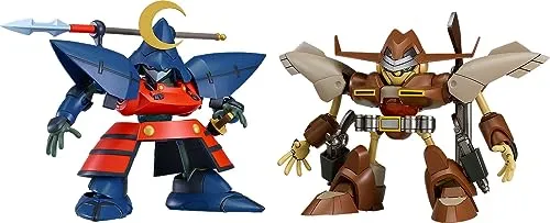 Premium product Creature Figurine Moderoid "Lord of Lords Ryu-Knight" Ryu-Knight Collection Series: 3 Hayatmaru & Delingar