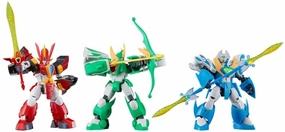 Magical Creature Miniature Model Moderoid "Mado King Granzort" Three Mado King of Light Set