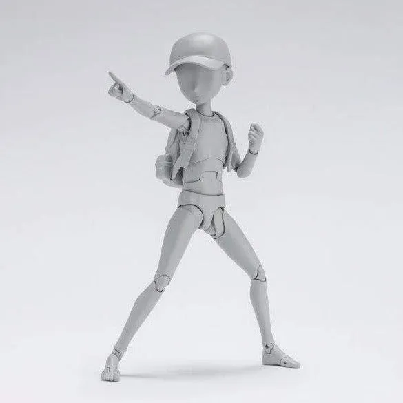 Body Kun -Ken Sugimori- Edition DX Set (Gray Color Ver.) S.H.Figuarts Timeless Treasure Paleontology Model