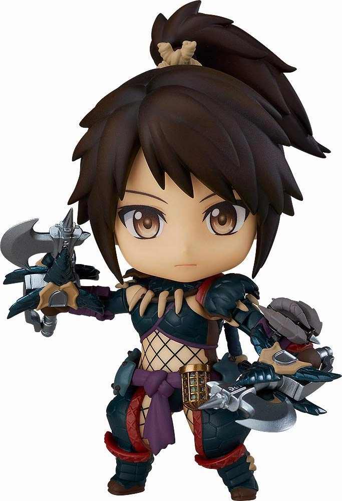 Minimalist Home Monster Hunter World: Iceborne - Nendoroid #1284-DX - Hunter: Female Nargacuga Alpha Armor Ver. DX (Good Smile Company)