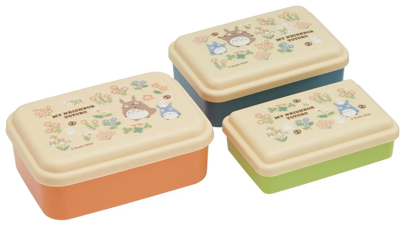 My Neighbour Totoro: Totoro Nested 3-Piece Bento Set Narrative Display