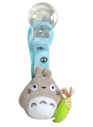 My Neighhbour Totoro: My First Totoro Grey Totoro Pacifier Holder Contemporary Art Famous Painting