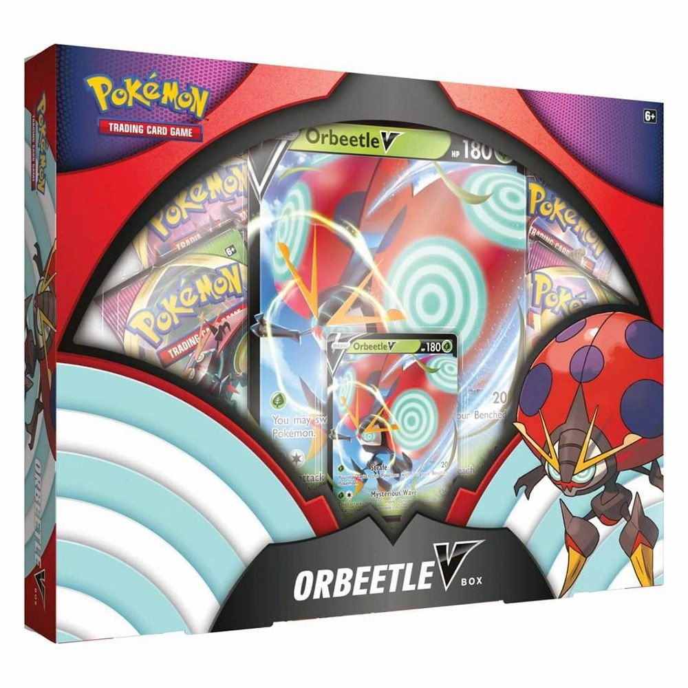 Pokemon TCG: Orbeetle V Box Random Pack Display
