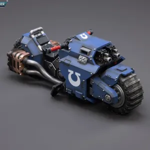 [Backorder] WARHAMMER 40K Space Marines Ultramarines Outriders Bike Rare Edition Community Member