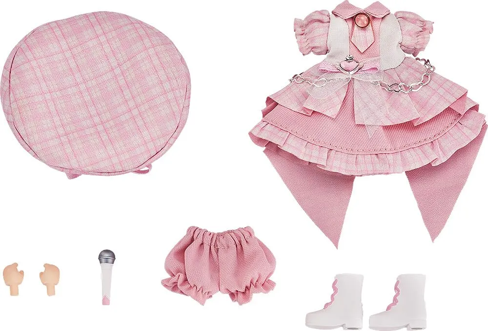 Gaming Piece Nendoroid Doll Outfit Set Idol Outfit Girl (Baby Pink)